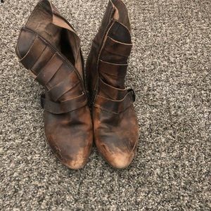 Free People Beatnik Buckle ankle boot, 39